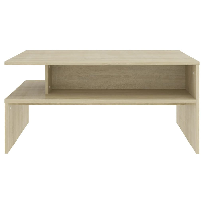 Coffee Table Sonoma Oak 90x60x42.5 cm Engineered Wood Payday Deals