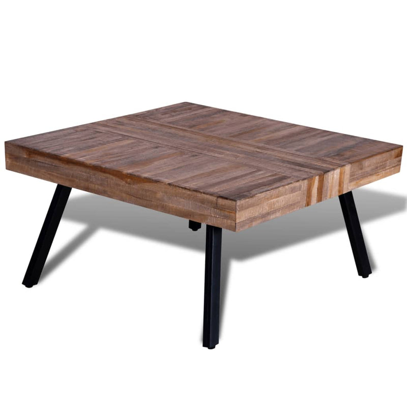 Coffee Table Square Reclaimed Teak Wood Payday Deals
