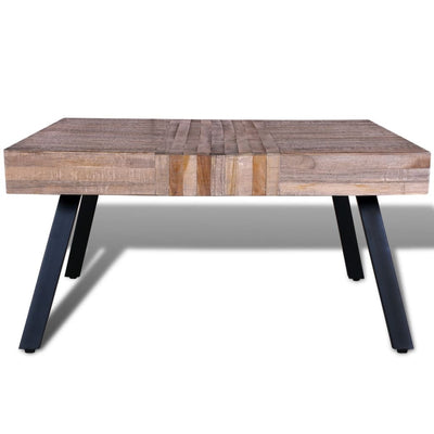 Coffee Table Square Reclaimed Teak Wood Payday Deals