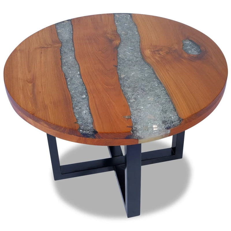 Coffee Table Teak Resin 60 cm Payday Deals