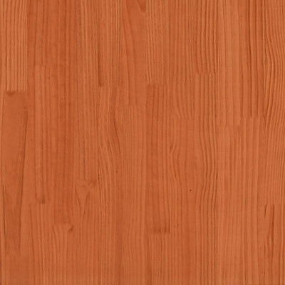 Coffee Table Wax Brown 110x50x33.5 cm Solid Wood Pine Payday Deals