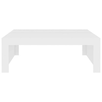 Coffee Table White 100x100x35 cm Engineered Wood Payday Deals