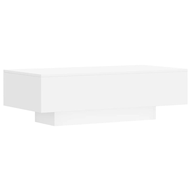 Coffee Table White 100x49.5x31 cm Engineered Wood Payday Deals