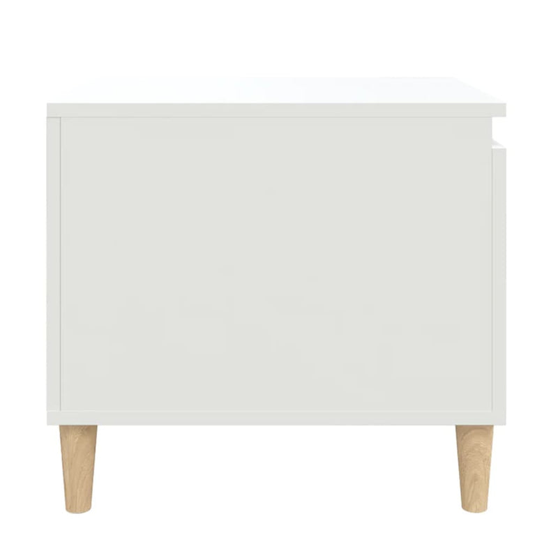 Coffee Table White 100x50x45 cm Engineered Wood Payday Deals