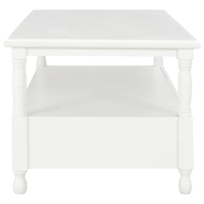 Coffee Table White 100x55x45 cm Wood Payday Deals