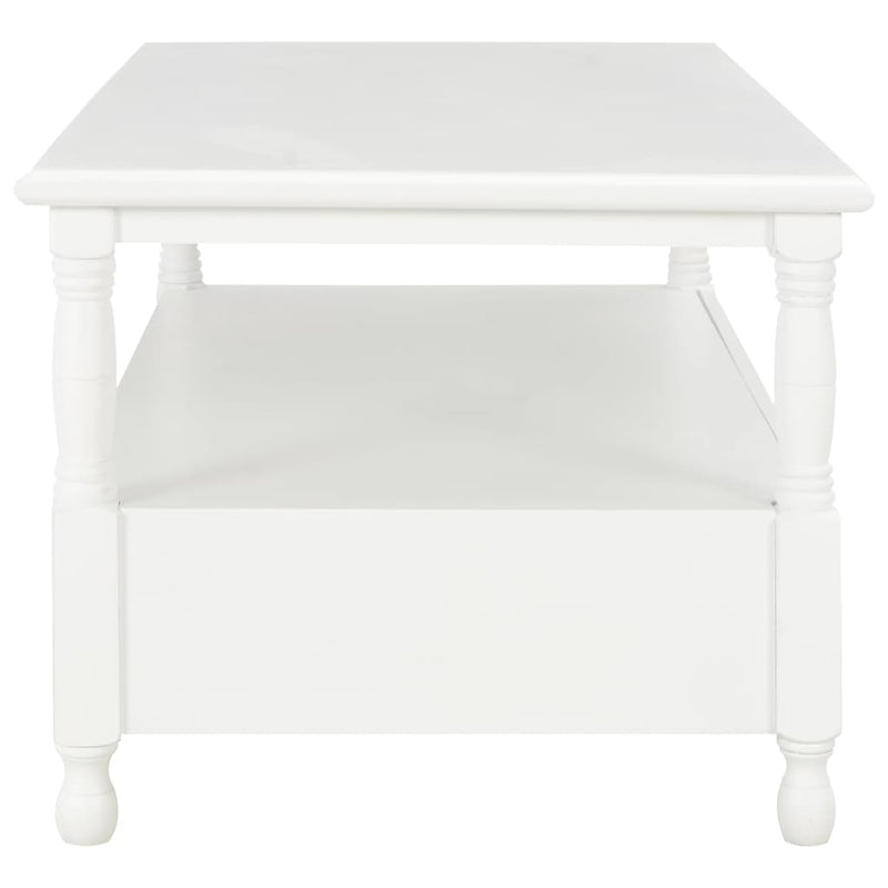 Coffee Table White 100x55x45 cm Wood Payday Deals