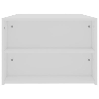 Coffee Table White 100x60x42 cm Engineered Wood Payday Deals