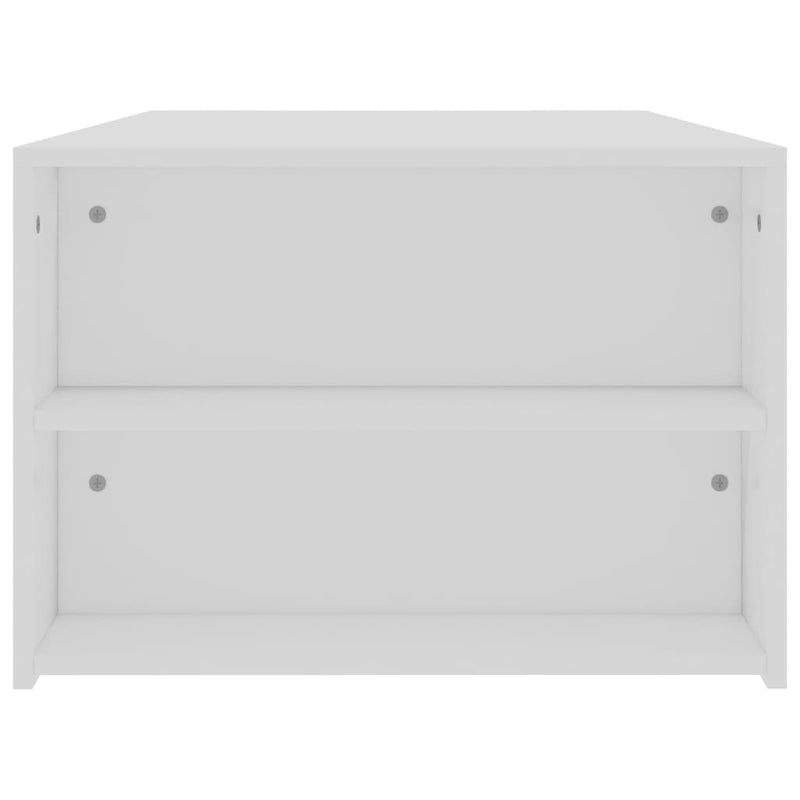Coffee Table White 100x60x42 cm Engineered Wood Payday Deals