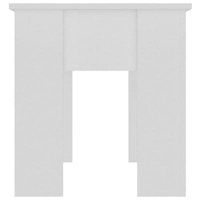 Coffee Table White 101x49x52 cm Engineered Wood Payday Deals