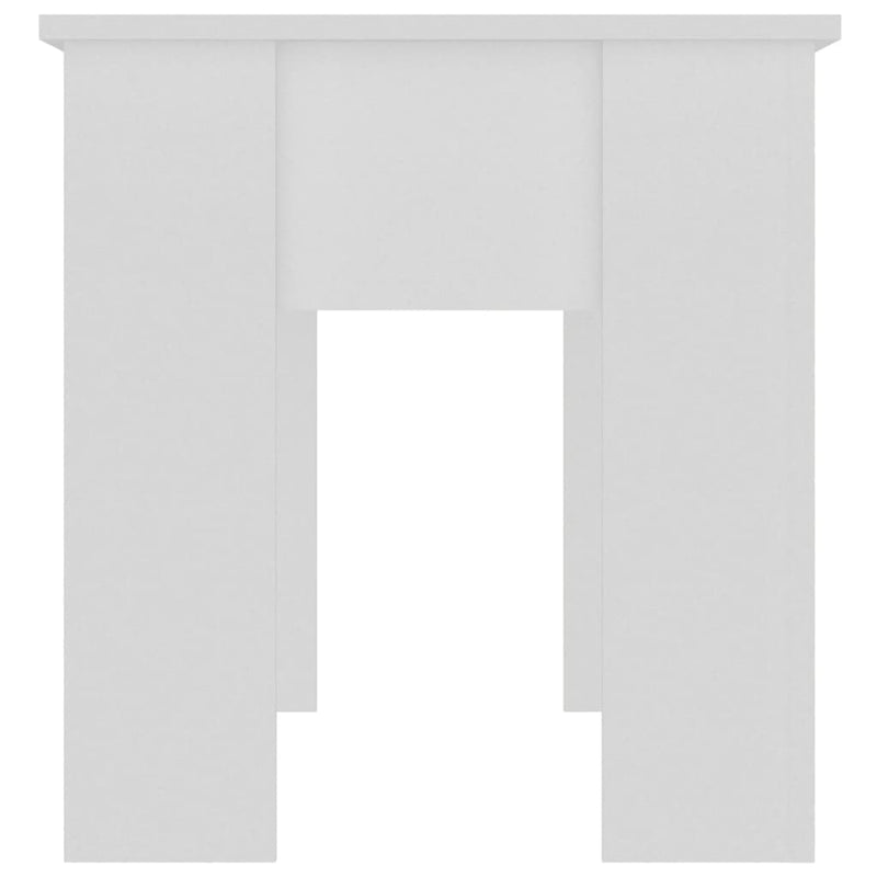 Coffee Table White 101x49x52 cm Engineered Wood Payday Deals