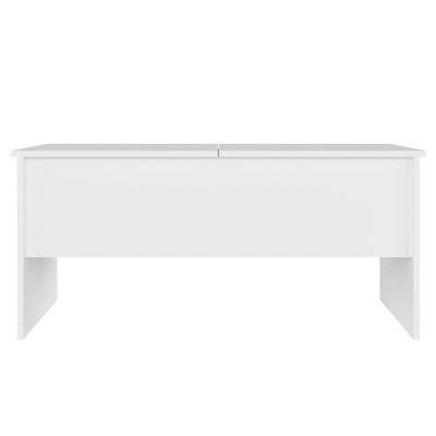 Coffee Table White 102x50.5x46.5 cm Engineered Wood Payday Deals