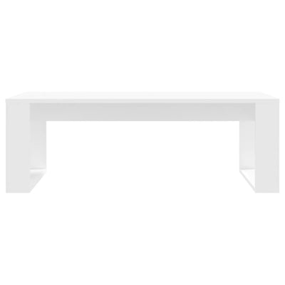 Coffee Table White 102x50x35 cm Engineered Wood Payday Deals