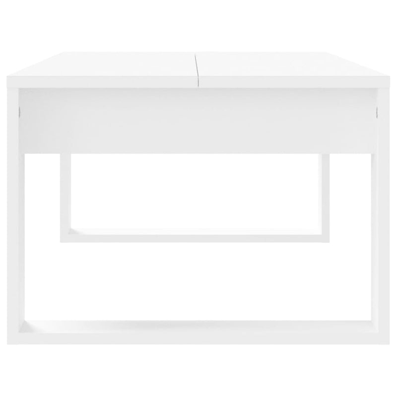 Coffee Table White 102x50x35 cm Engineered Wood Payday Deals