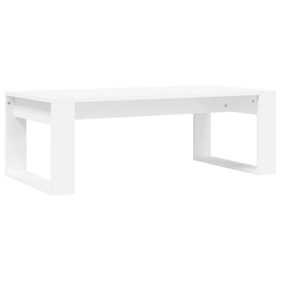 Coffee Table White 102x50x35 cm Engineered Wood Payday Deals