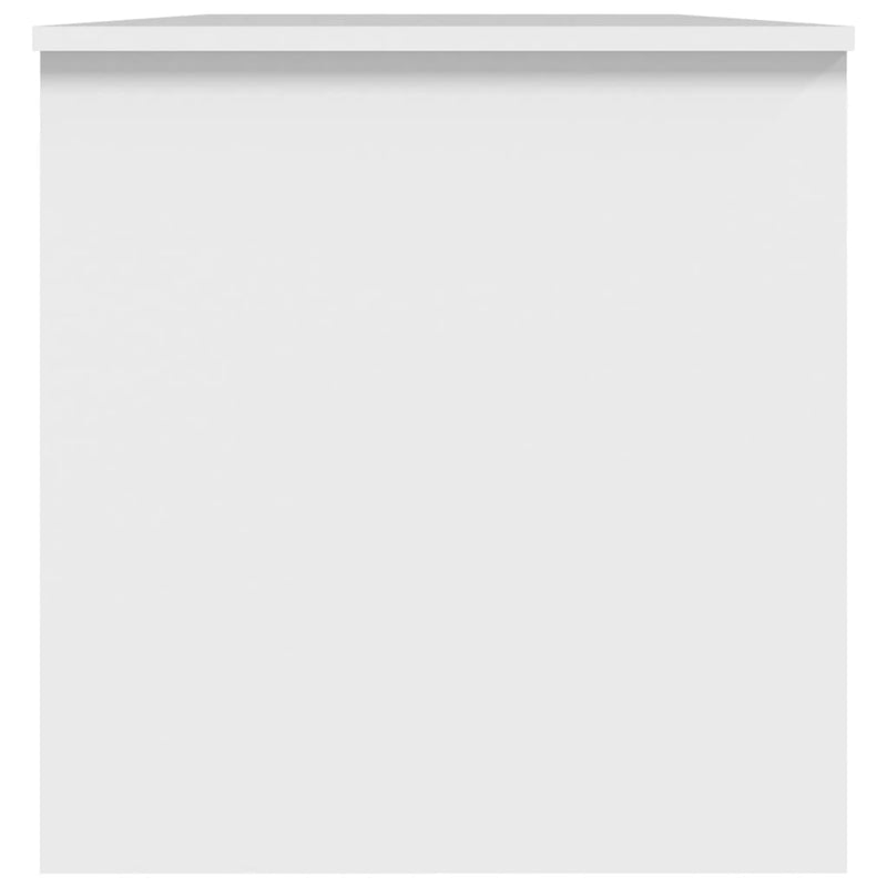 Coffee Table White 102x50x52.5 cm Engineered Wood Payday Deals