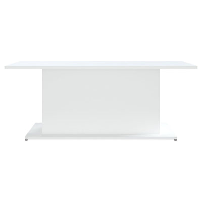 Coffee Table White 102x55.5x40 cm Engineered Wood Payday Deals