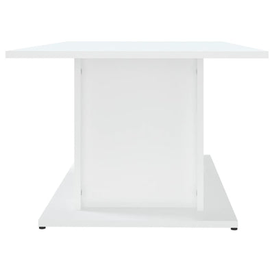 Coffee Table White 102x55.5x40 cm Engineered Wood Payday Deals