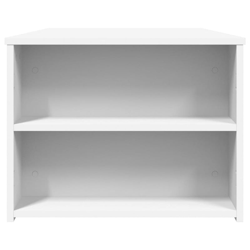 Coffee Table White 102x55x42 cm Engineered Wood Payday Deals
