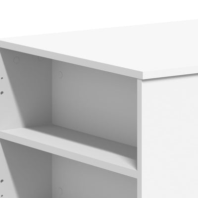 Coffee Table White 102x55x42 cm Engineered Wood Payday Deals