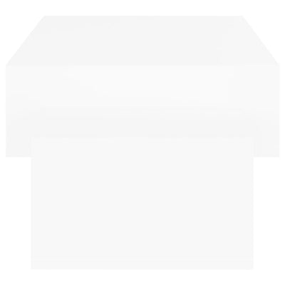 Coffee Table White 105x55x32 cm Engineered Wood Payday Deals