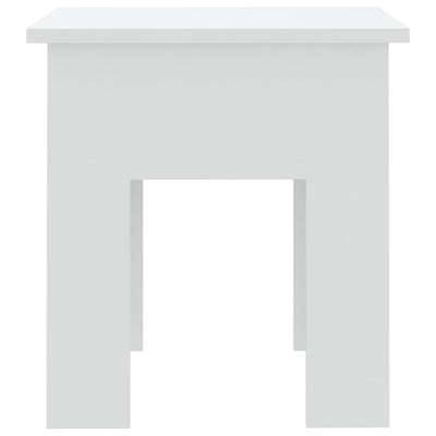 Coffee Table White 40x40x42 cm Engineered Wood Payday Deals