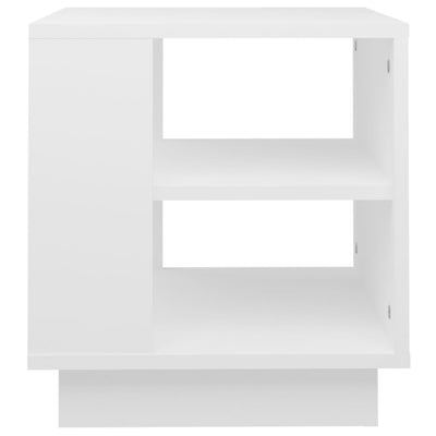 Coffee Table White 40x40x43 cm Engineered Wood Payday Deals