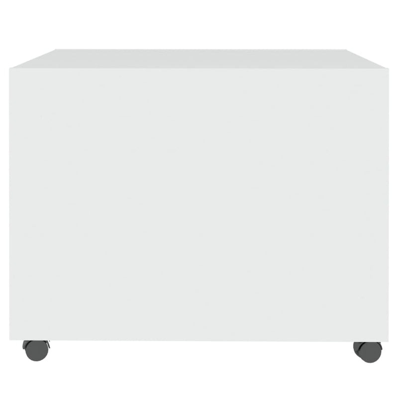 Coffee Table White 55x55x40 cm Engineered Wood Payday Deals