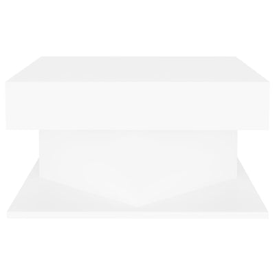 Coffee Table White 57x57x30 cm Engineered Wood Payday Deals
