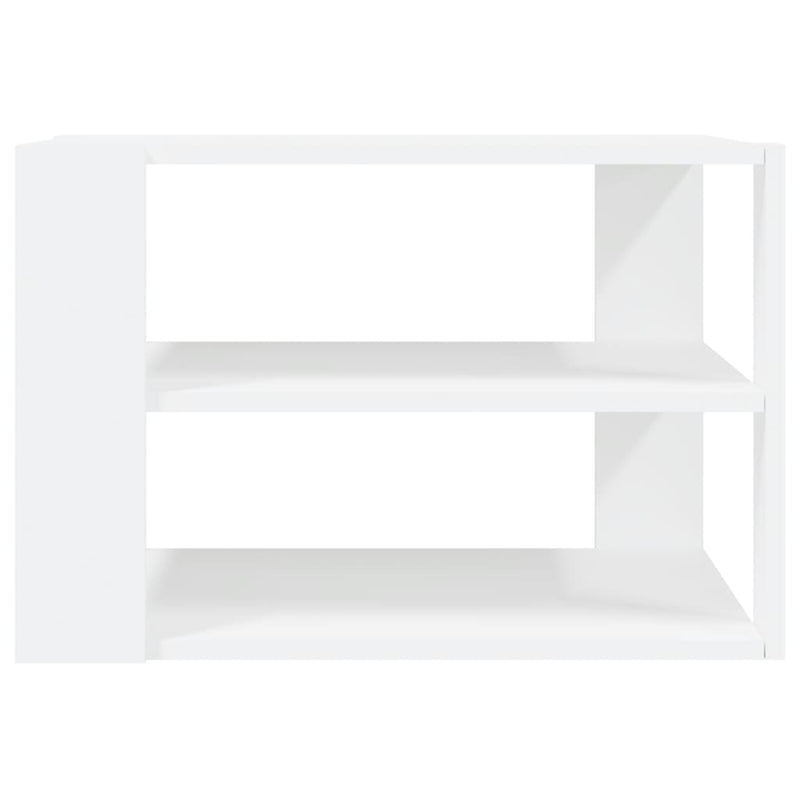 Coffee Table White 59.5x59.5x40 cm Engineered Wood Payday Deals