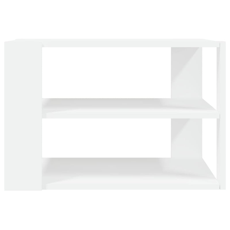 Coffee Table White 59.5x59.5x40 cm Engineered Wood Payday Deals