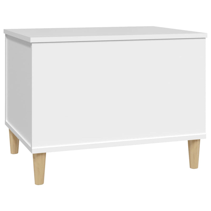 Coffee Table White 60x44.5x45 cm Engineered Wood Payday Deals