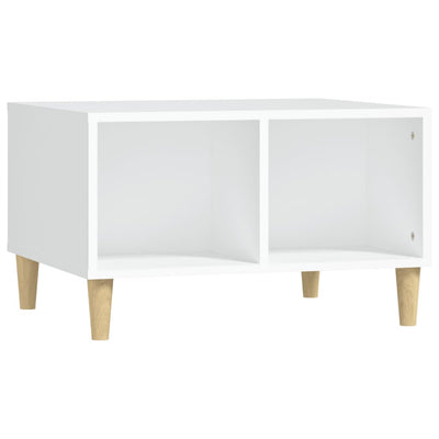 Coffee Table White 60x50x36.5 cm Engineered Wood Payday Deals