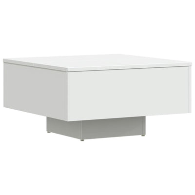 Coffee Table White 60x60x31.5 cm Engineered Wood Payday Deals