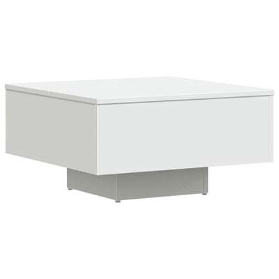 Coffee Table White 60x60x31.5 cm Engineered Wood Payday Deals