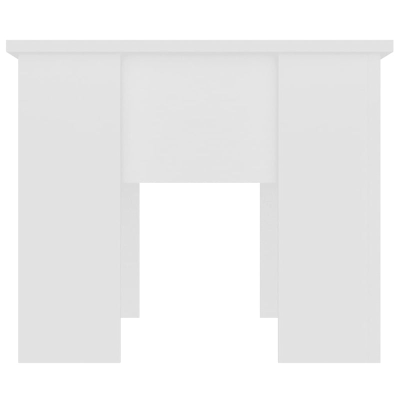 Coffee Table White 79x49x41 cm Engineered Wood Payday Deals