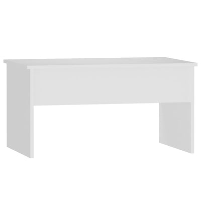 Coffee Table White 80x50.5x41.5 cm Engineered Wood Payday Deals