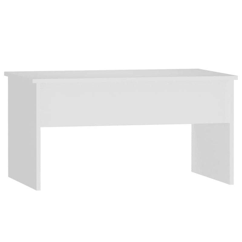 Coffee Table White 80x50.5x41.5 cm Engineered Wood Payday Deals