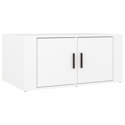 Coffee Table White 80x50x36 cm Engineered Wood Payday Deals