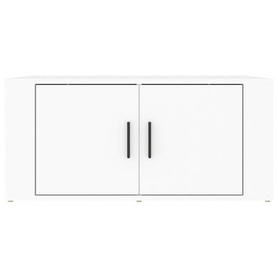 Coffee Table White 80x50x36 cm Engineered Wood Payday Deals
