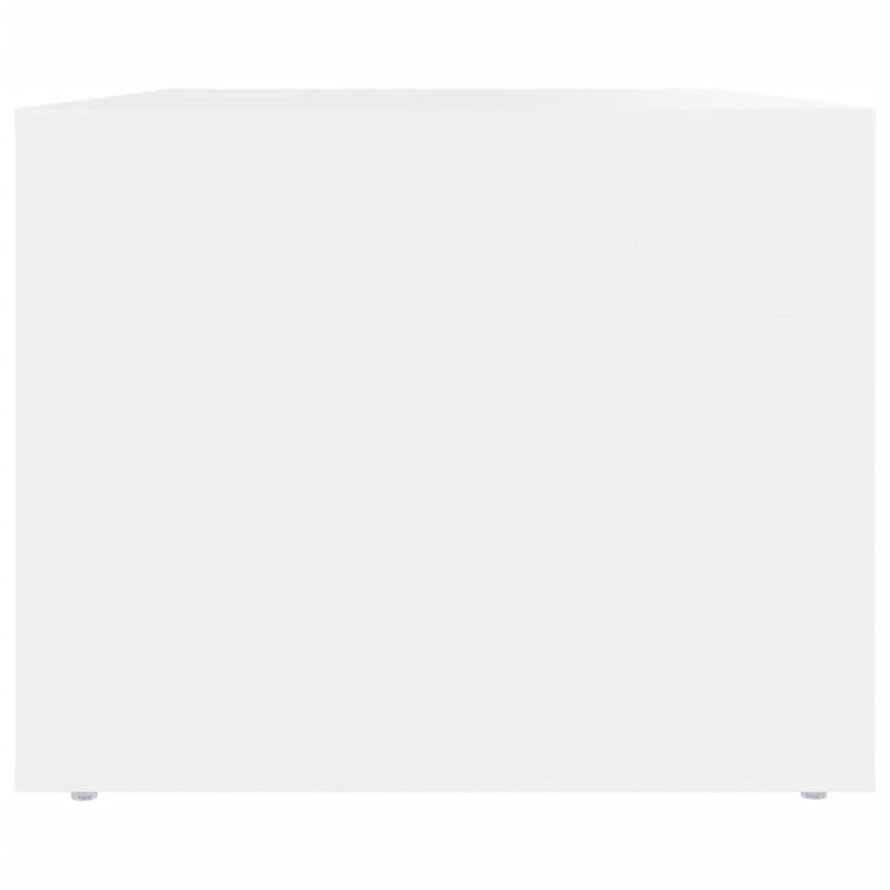 Coffee Table White 80x50x40 cm Engineered Wood Payday Deals