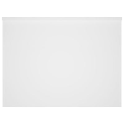 Coffee Table White 80x55.5x41.5 cm Engineered Wood Payday Deals