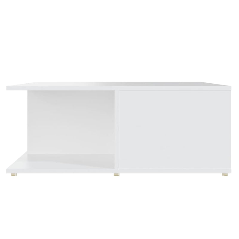 Coffee Table White 80x80x31 cm Engineered Wood Payday Deals