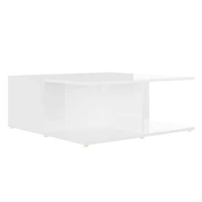 Coffee Table White 80x80x31 cm Engineered Wood Payday Deals