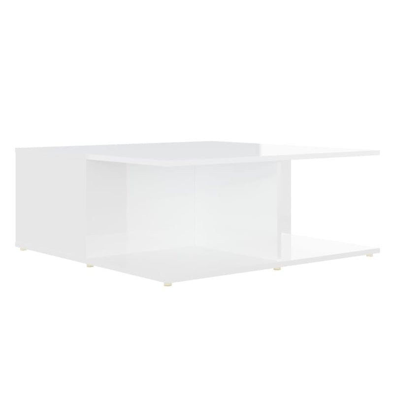Coffee Table White 80x80x31 cm Engineered Wood Payday Deals