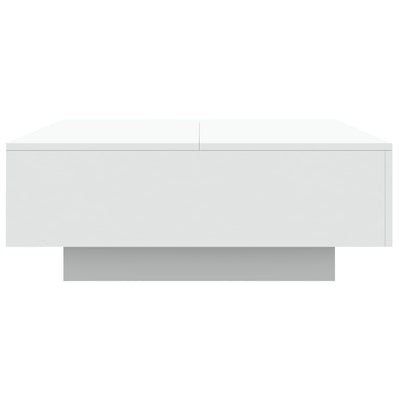 Coffee Table White 80x80x31 cm Engineered Wood Payday Deals