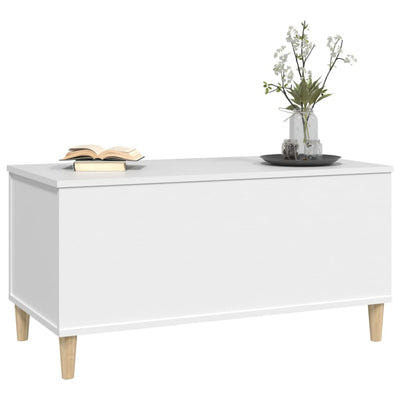 Coffee Table White 90x44.5x45 cm Engineered Wood Payday Deals