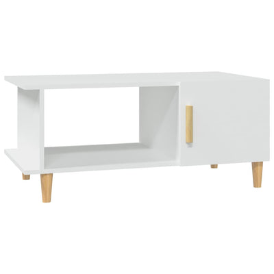 Coffee Table White 90x50x40 cm Engineered Wood Payday Deals