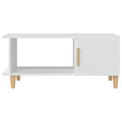 Coffee Table White 90x50x40 cm Engineered Wood Payday Deals