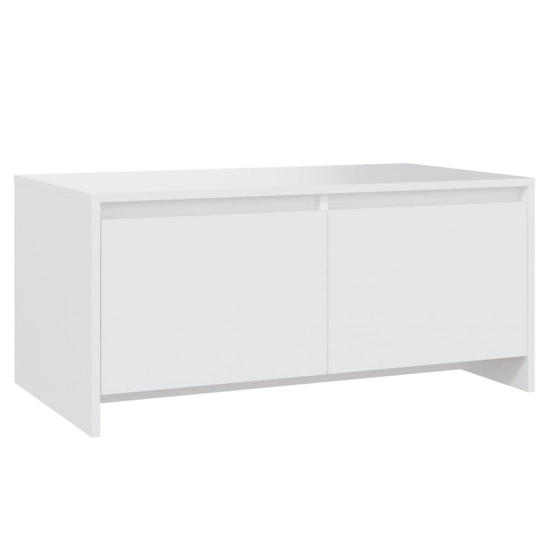 Coffee Table White 90x50x41.5 cm Engineered Wood Payday Deals