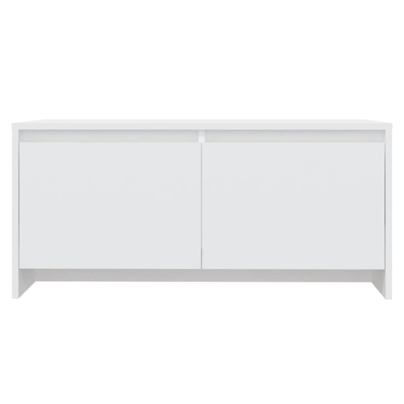 Coffee Table White 90x50x41.5 cm Engineered Wood Payday Deals
